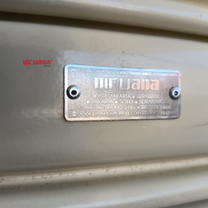Pemasangan Rolling Door Electric Polos Ketebalan 1,6mm CV Crystal di Banyuwangi 