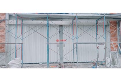Pemasangan Harmonika Rasional A 1,2mm di Zano Store Babarsari