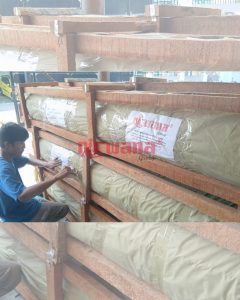 Pengiriman Rolling Door One Sheet 30cm Perforated ke Maluku Ambon 