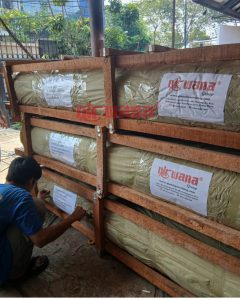 Pengiriman Rolling Door One Sheet 30cm Perforated ke Maluku Ambon 