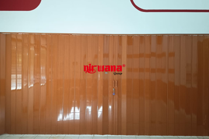 Pemasangan Folding Door PVC di Tenggilis Surabaya