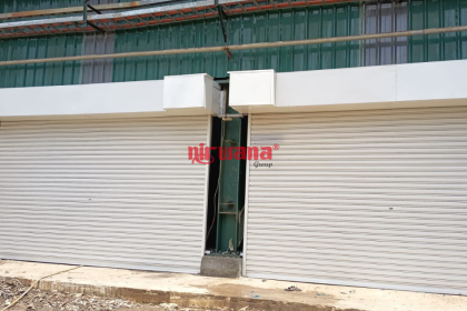 Pemasangan Rolling Door Electric Ketebalan 1,2mm Di PT Pilaren Balikpapan