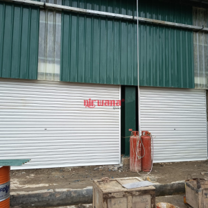 Pemasangan Rolling Door Electric Ketebalan 1,2mm Di PT Pilaren Balikpapan 