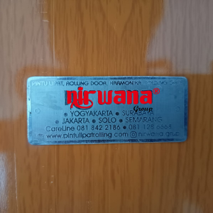 Pemasangan Folding Door PVC di Tenggilis Surabaya 