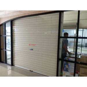 Rolling Door One Sheet Full Perforated di Rumah Sakit Akademik UGM Yogyakarta