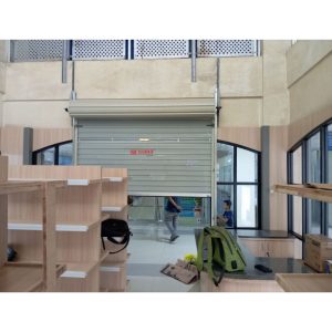 Rolling Door One Sheet Full Perforated di Rumah Sakit Akademik UGM Yogyakarta