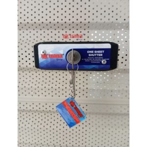 Rolling Door One Sheet Full Perforated di Rumah Sakit Akademik UGM Yogyakarta