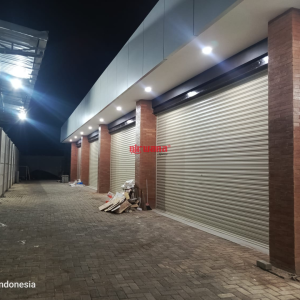 Pemasangan Rolling Door One Electric Ketebalan 1,2mm Di Malang Jawa Timur 