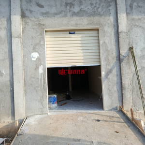 Pemasangan Rolling Door One Sheet 30cm Perforated di Bangkalan, Madura