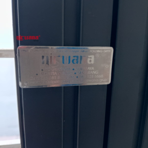 Pemasangan Folding Mesh Door di Sidoarjo oleh Nirwana Group Surabaya