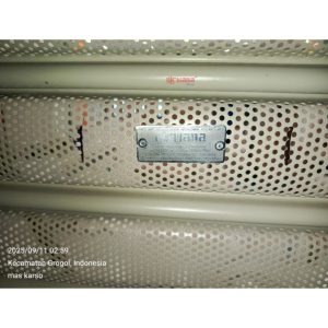 Pemasangan Rolling Door Electric Full Perforated 1,0mm di UBS Gold Pakuwon Mall Solo