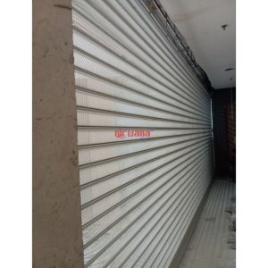 Pemasangan Rolling Door Electric Full Perforated 1,2mm di UBS Gold Pakuwon Mall Solo