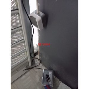 Pemasangan Rolling Door Electric Full Perforated 1,2mm di UBS Gold Pakuwon Mall Solo
